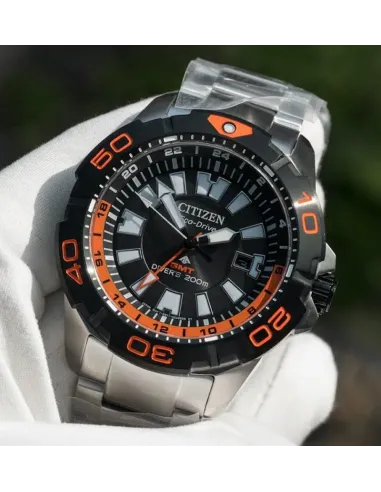 copy of Reloj de buceo hombre Citizen Promaster GMT BJ7128-59E 44MM Cristal de Zafiro Hora dual 200m