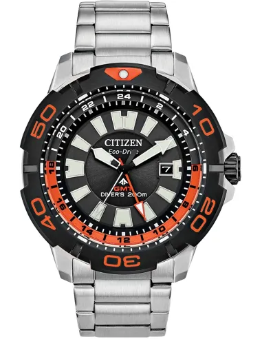 copy of Reloj de buceo hombre Citizen Promaster GMT BJ7128-59E 44MM Cristal de Zafiro Hora dual 200m