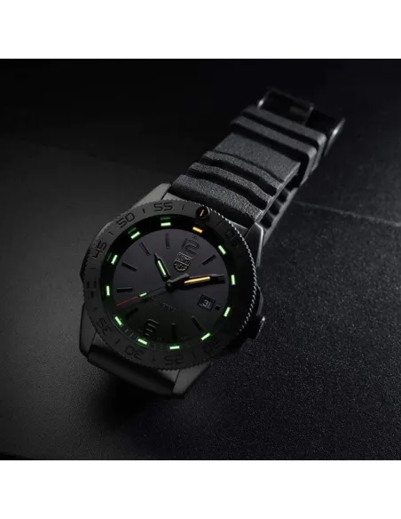 Luminox Pacific Diver XS.3121.BO 44mm Black Dial Black Constant Glow Rubber Strap Men's Watch  200m