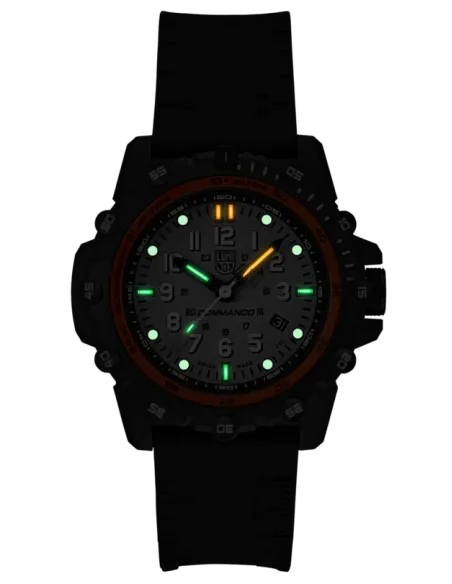 Luminox Men's Watch Commando Frogman  46mm Constant glow Quartz Grey Dial