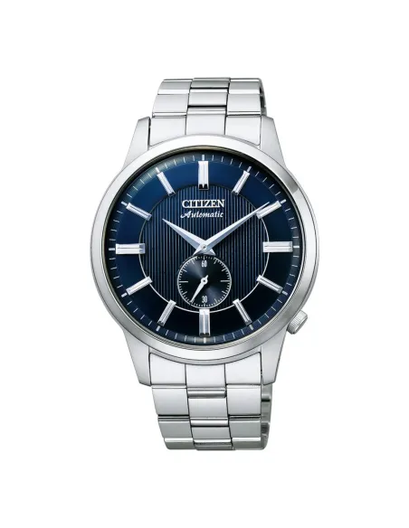 reloj automático hombre Citizen Classic NK5000-98L JDM dial azul 41mm correa de acero 50m