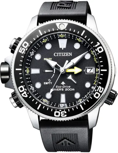 reloj de buceo profesional hombre Citizen ProMaster Marine Aqualand bn2036-14e Medición de Profundidad 46mm 200m