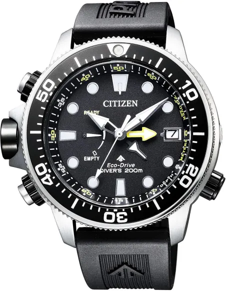 reloj de buceo profesional hombre Citizen ProMaster Marine Aqualand bn2036-14e Medición de Profundidad 46mm 200m