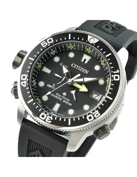 reloj de buceo profesional hombre Citizen ProMaster Marine Aqualand bn2036-14e Medición de Profundidad 46mm 200m
