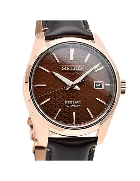 reloj automático hombre Seiko Presage SPB170J1 Sharp Edged 39.3mm Cristal de zafiro