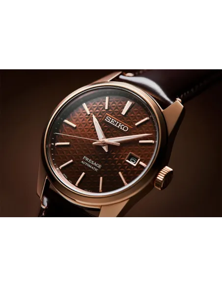 reloj automático hombre Seiko Presage SPB170J1 Sharp Edged 39.3mm Cristal de zafiro
