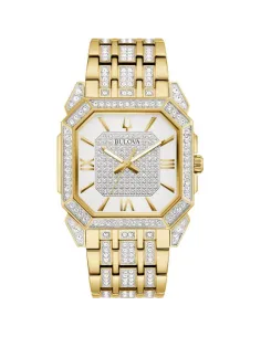 reloj hombre Bulova Octava Square 98A295 40mm 300 Cristales 30m WR Cuarzo