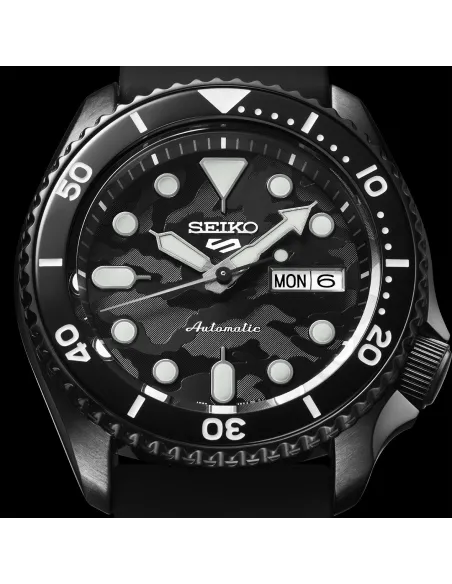 reloj automático hombre Seiko SRPJ39K1 42.5mm Yuto Horigome Edición Limitada correa de goma