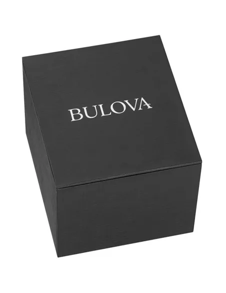 Reloj hombre Bulova Millennia 98C143 41mm dial azul Cronógrafo correa de acero