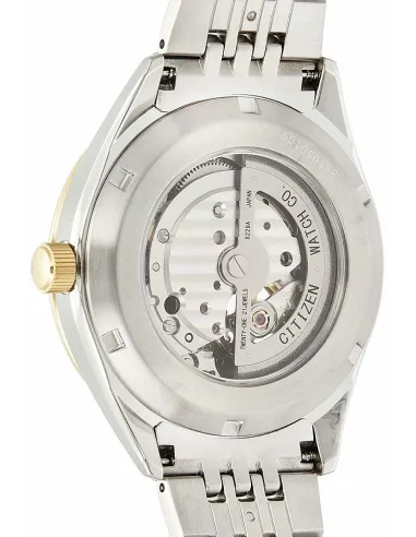 reloj automático hombre Citizen Classic NH9114-81P JDM dial beige 40mm JAPAN MADE cristal de Zafiro