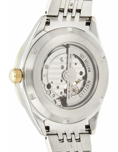 reloj automático hombre Citizen Classic NH9114-81P JDM dial beige 40mm JAPAN MADE cristal de Zafiro