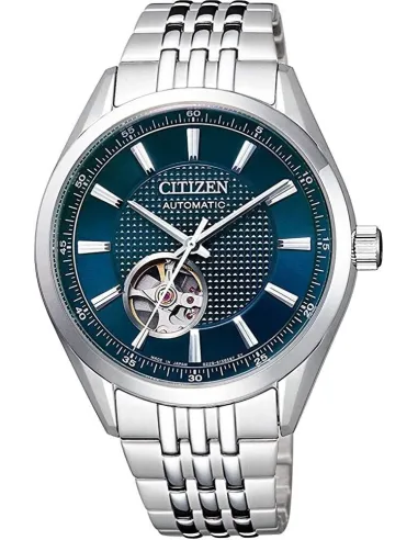 reloj automático hombre Citizen Classic NH9110-81L JDM 40mm dial azul cristal de Zafiro 100m