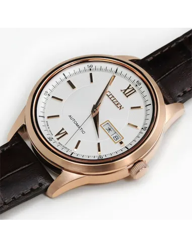 reloj automático hombre Citizen Classic NY4052-08A 40mm JDM Cristal de zafiro 50m WR
