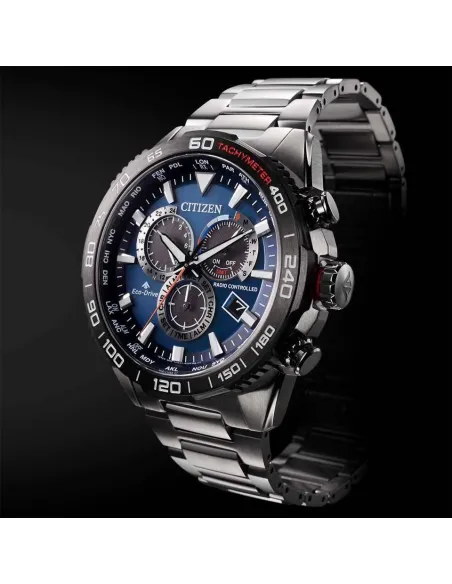 reloj deportivo hombre Citizen Promaster Land CB5034-82L Radio-Control Cristal de zafiro 44.6mm 200m