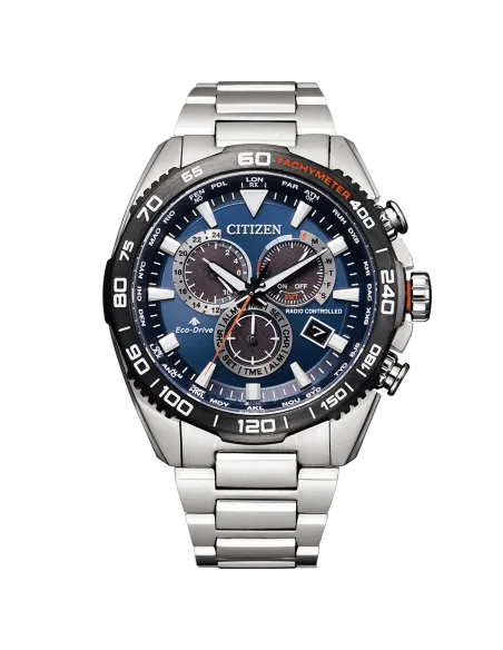 reloj deportivo hombre Citizen Promaster Land CB5034-82L Radio-Control Cristal de zafiro 44.6mm 200m