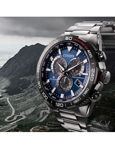reloj deportivo hombre Citizen Promaster Land CB5034-82L Radio-Control Cristal de zafiro 44.6mm 200m