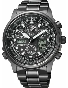 reloj de aviador radio-control hombre CITIZEN PROMASTER SKY TITANIUM JY8025-59E JDM 45mm