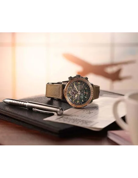 reloj radio-control aviador hombre Citizen Promaster Sky JY8074-11X JDM The Moment of Adventure