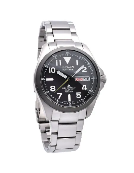 reloj radio-control hombre Citizen Promaster Land TITANIUM PMD56-2952 JDM 39mm Cristal de Zafiro