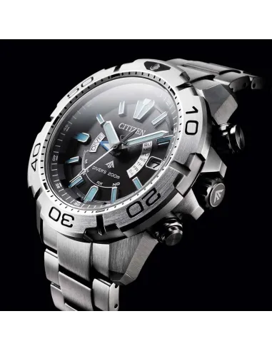 reloj de buceo radio-control Citizen Promaster Titanium AS7141-60E JDM 43.5mm 200m