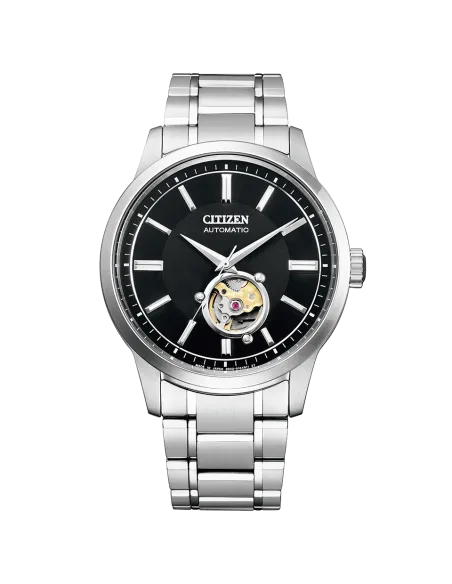 reloj automático hombre Citizen Open Heart NB4020-96E JDM 41.3mm cristal de zafiro