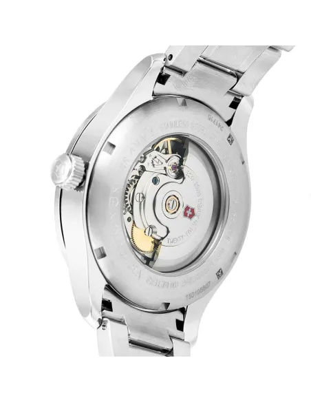 reloj automático hombre Swiss Army Alliance 241715.1 40mm Cristal de Zafiro