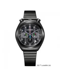 reloj unisex Citizen Star Wars AN3669-52E Tsuno Chrono 38mm 50m WR Cuarzo correa de acero
