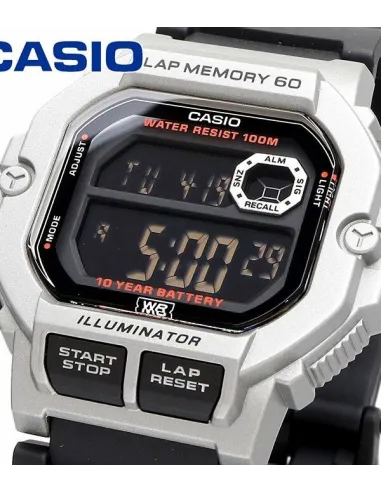 Reloj Casio Runner Series WS-1400H-1bv luz led water resist 100m sport