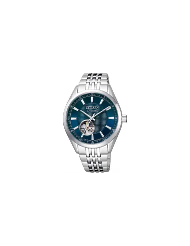 reloj automático hombre Citizen Classic NH9110-81L JDM 40mm dial azul cristal de Zafiro 100m