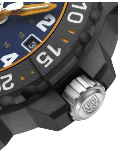 Luminox Men's Watch Navy Seal Foundation 3503.NSF   Quartz 45mm Constant glow  Blue Dial Rubber Strap 200m