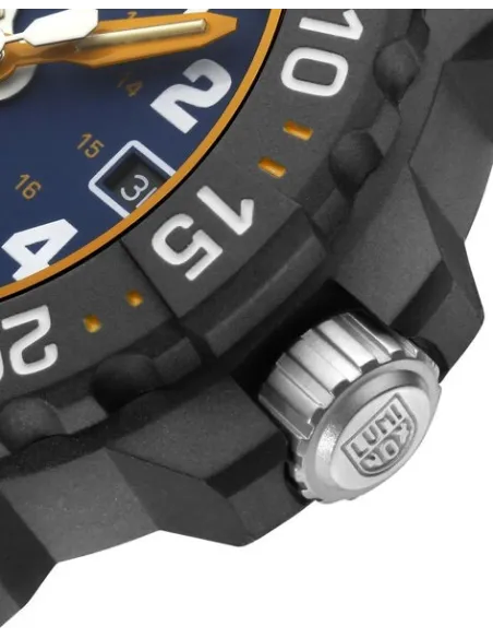 Luminox Men's Watch Navy Seal Foundation 3503.NSF   Quartz 45mm Constant glow  Blue Dial Rubber Strap 200m