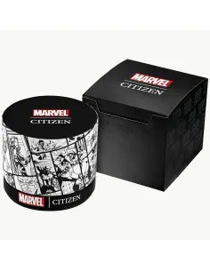 reloj hombre titanio Citizen Ecodrive Marvel 80 Aniversario AW1548-86W Edición Limitada 44mm 2