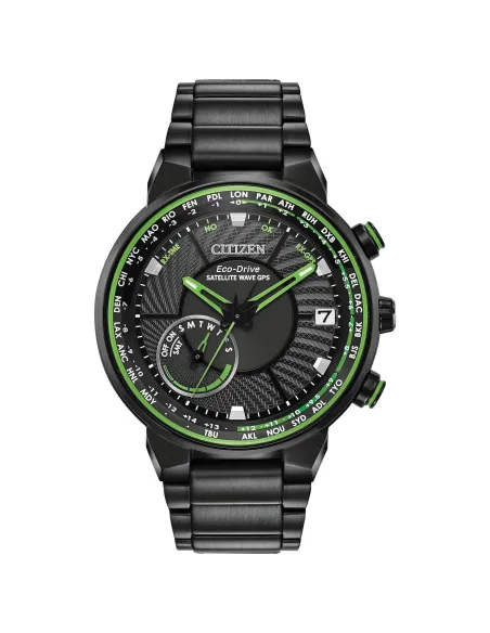 Reloj hombre Citizen Eco-Drive SATELLITE WAVE GPS FREEDOM CC3035-50E 44mm Calendario Perpetuo