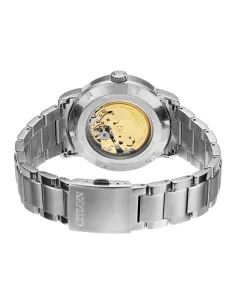 reloj automático hombre Citizen NJ0130-88A 42mm cristal de zafiro correa de acero 30m WR 2