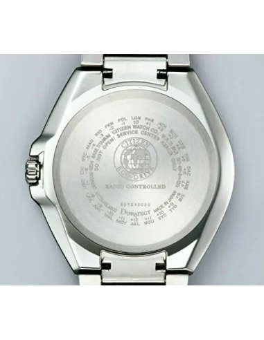 Reloj radio-control Titanio hombre Citizen ATESSA CB3010-57E JDM 40mm Titanio Cristal de Zafiro 100m