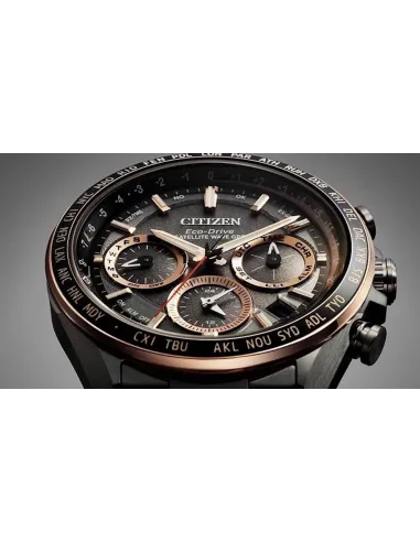 reloj hombre Titanio GPS CITIZEN ATTESA CC4016-67E JDM Satellite Wave GPS ACT BLACK GPS Direct Flight  44.3mm cristal de zafiro