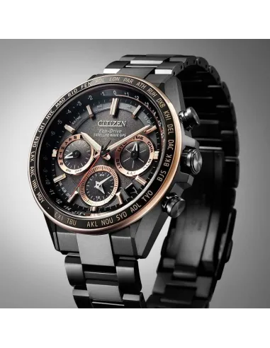 reloj hombre Titanio GPS CITIZEN ATTESA CC4016-67E JDM Satellite Wave GPS ACT BLACK GPS Direct Flight  44.3mm cristal de zafiro