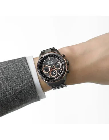 reloj hombre Titanio GPS CITIZEN ATTESA CC4016-67E JDM Satellite Wave GPS ACT BLACK GPS Direct Flight  44.3mm cristal de zafiro