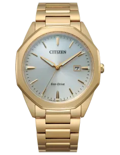Citizen Eco-drive Corso BM7492-57A 41mm men's watch Sapphire crystal 100m WR silver dial Eco-drive movement