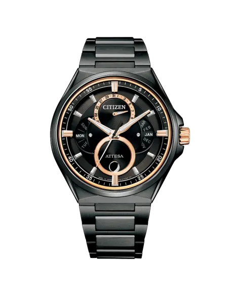 reloj titanio hombre CITIZEN ATTESA ACT Line BU0065-64E JDM Eco-Drive Fases Lunares