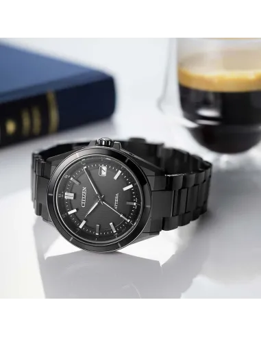 CITIZEN ATTESA CB3035-72E JDM  39.5mm ACT Line Titanium Eco-Drive Radio Solar Titanium