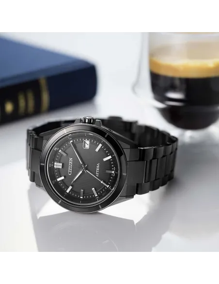 CITIZEN ATTESA CB3035-72E JDM  39.5mm ACT Line Titanium Eco-Drive Radio Solar Titanium