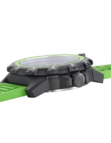 Luminox COMMANDO Raider XL.3337   3337 CARBONOX 46mm Beige Dial Sapphire Crystal Rubber Band 200m water resist sport men's watch