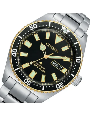 Reloj automático buceo hombre Citizen Promaster Marine NY0125-83E 41mm 200m WR