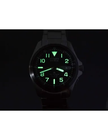reloj radio-control hombre Citizen Promaster Land TITANIUM PMD56-2952 JDM 39mm Cristal de Zafiro
