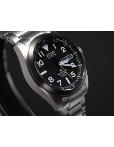 reloj radio-control hombre Citizen Promaster Land TITANIUM PMD56-2952 JDM 39mm Cristal de Zafiro