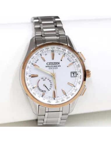 Citizen Exceed GPS  CC3054-55B JDM  sapphire crystal titanium case and bracelet