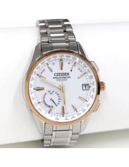 Citizen Exceed GPS  CC3054-55B JDM  sapphire crystal titanium case and bracelet
