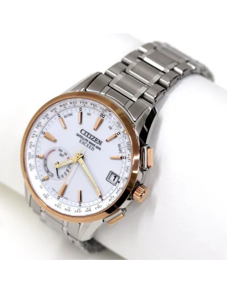 Citizen Exceed GPS  CC3054-55B JDM  sapphire crystal titanium case and bracelet