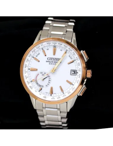 Citizen Exceed GPS  CC3054-55B JDM  sapphire crystal titanium case and bracelet